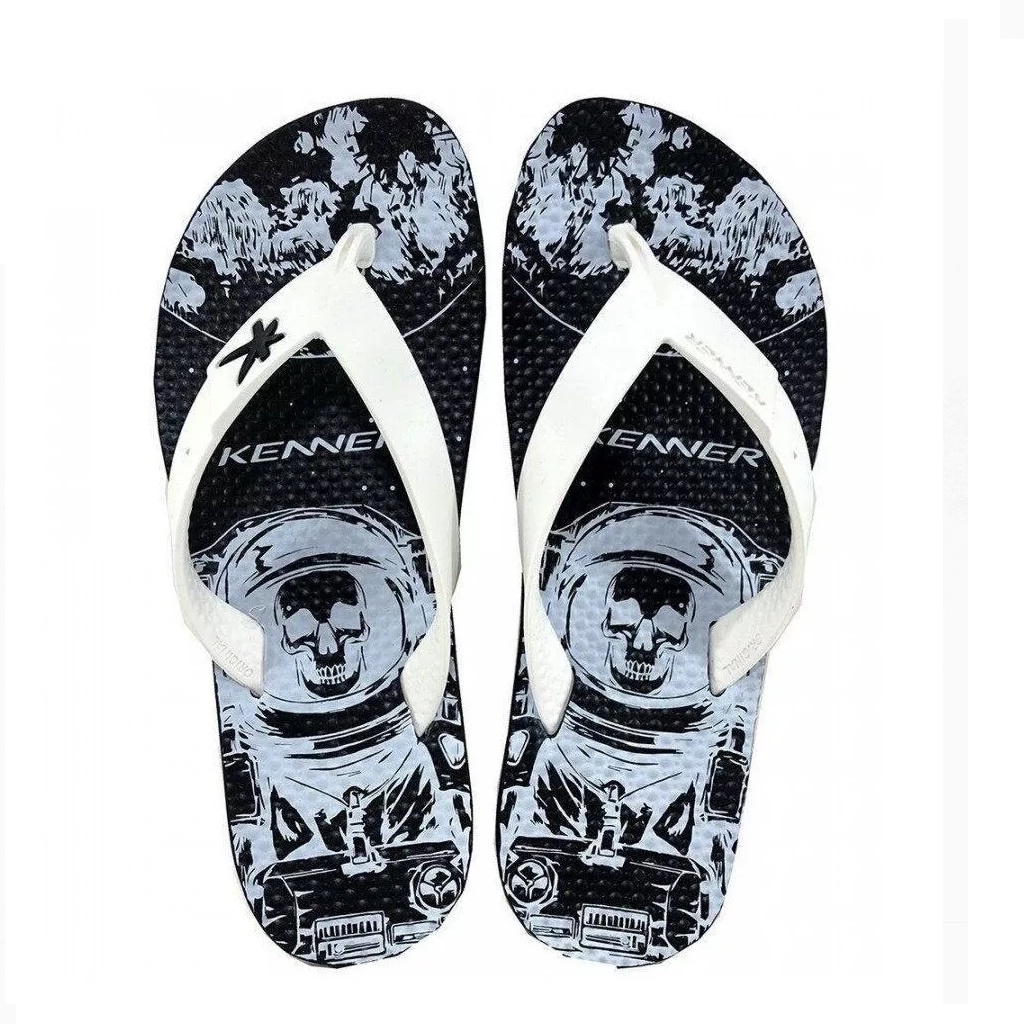 Sandália Chinelo Kenner Summer Caveira Astronauta Hqv 01