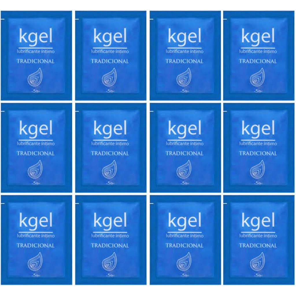 Kit 12 Sachês Kgel - Lubrificante Intimo 5g | Shopee Brasil