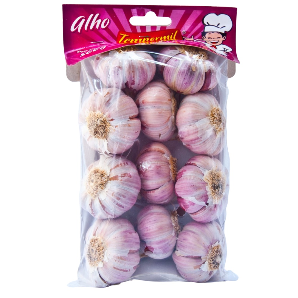 Cabeça de Alho In Natura Embalado Pacote 500g Alta Qualidade | Shopee ...