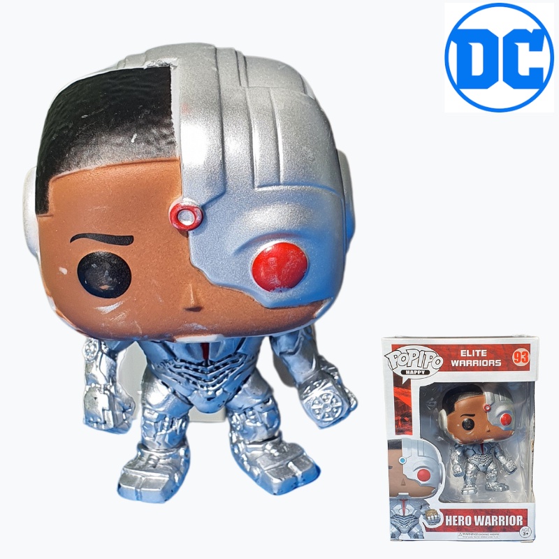 Boneco DC - Cyborg - Funko Pop 10cm | Shopee Brasil