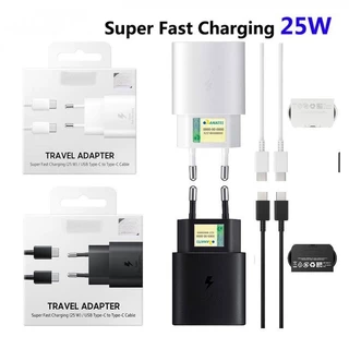 Carregador 25W Turbo Carregar Super Rápido USB C+Cabo Tipo C