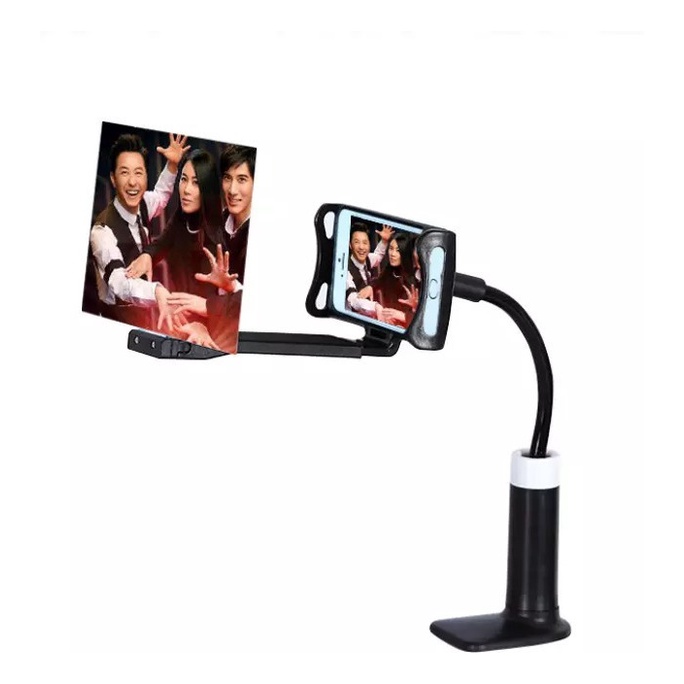 Projetor Para Celular Android IOs iPhone Hd Flex Para Celular Ampliador ...