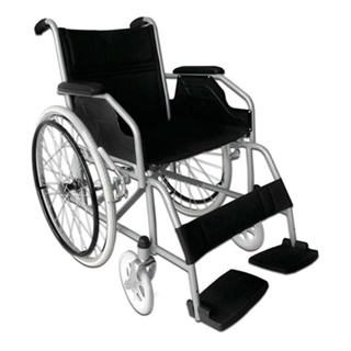 Roda aro 6'' Maciça Cadeira De Rodas Cinza Ortomix Ortobrás (PAR