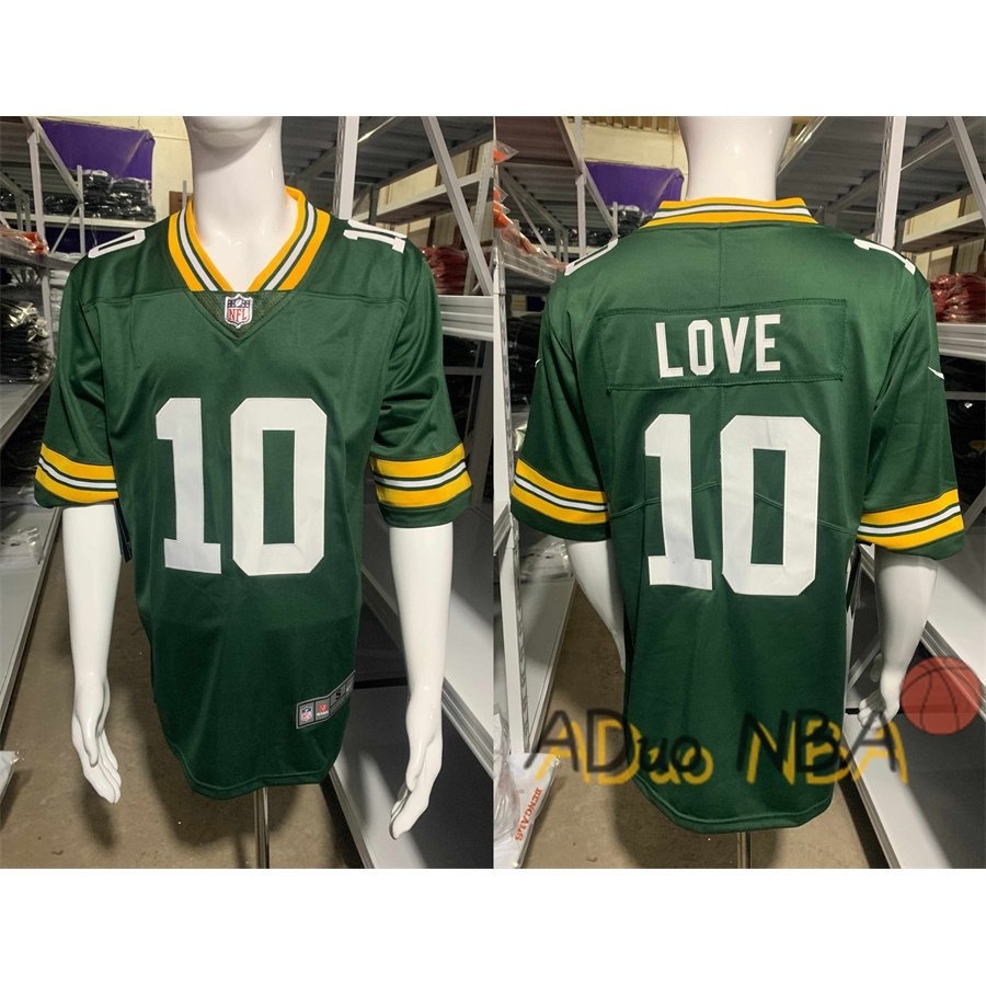 Camisa NFL Green Bay Packers Regata #10 Love Limitada green