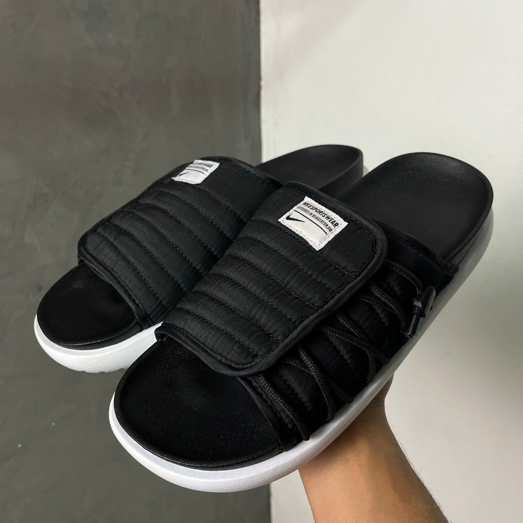 Chinelo Sandália Slide Conforto Masculino Asuna 2.0 Preto Lançameto ...