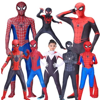 Costumes de RPG das crianças Longe da Casa do Homem-Aranha Traje