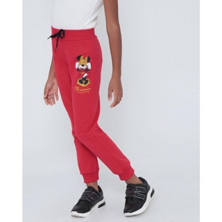 Calça Infantil Minnie Mouse Disney Vermelha