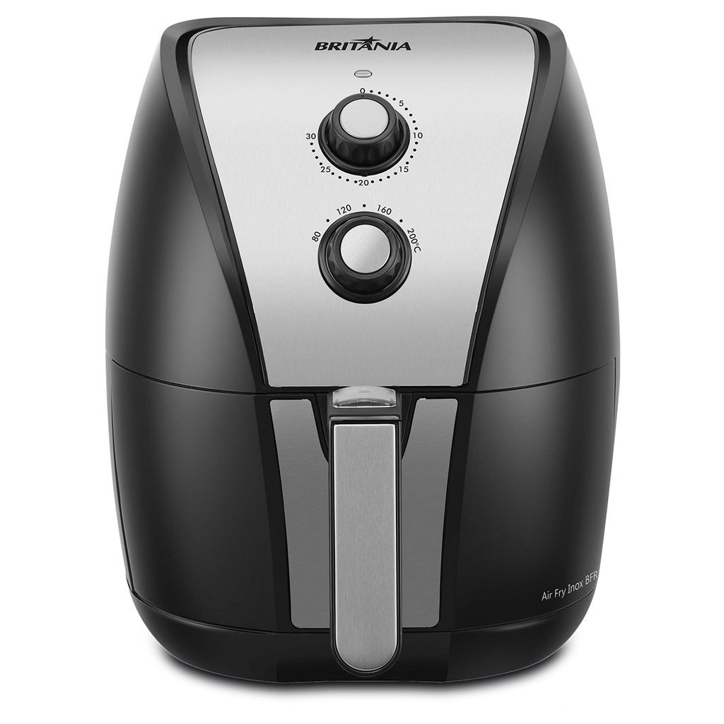 Fritadeira Air Fryer Britânia Inox BFR11PI 1500W