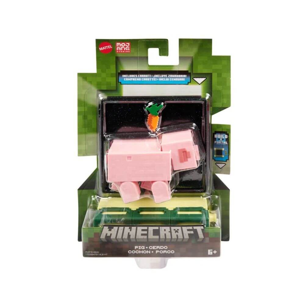 Boneco Minecraft Vanilla 8 Cm Monte o Portal GTP08 Mattel - Ri Happy