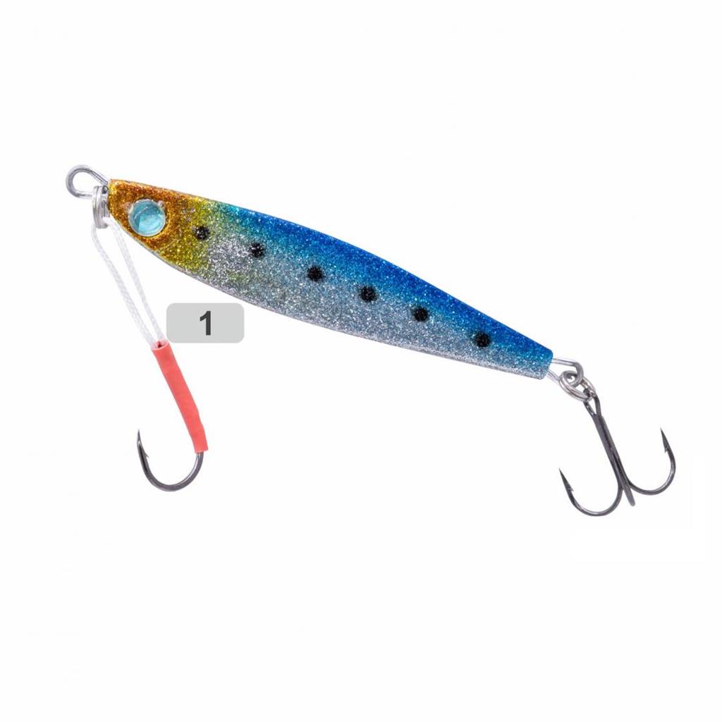Isca Pesca Jumping Jig Metal Corvina Roabalo 18G - Varias Cores