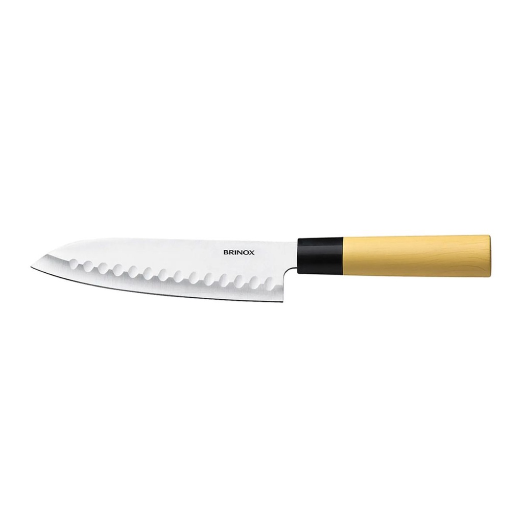 Faca Para Peixe e Legumes Inox Afiada Samurai Chef Inox 7