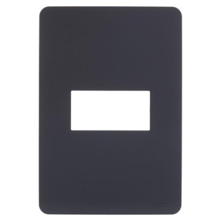 Placa 4X2 1 Módulo Stellar Black Orion Schneider