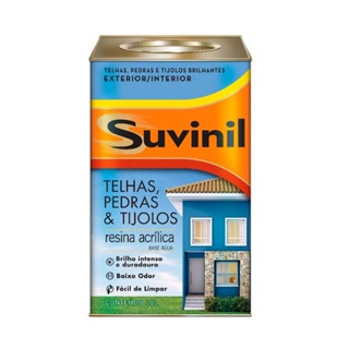Resina Suvinil Acrílica Base Água Cerâmica Telha 18 Litros