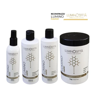 Kit Lumino Cauter Reconstrução 4 Passos Luminosittà em Oferta na Shopee