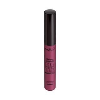 Batom Líquido Matte Vult Nano HD Malva 5ml