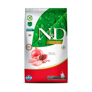 Ração Farmina N&D Prime Gatos Filhotes Frango 1,5kg