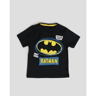 Camiseta Bebê Batman Liga da Justiça Preta