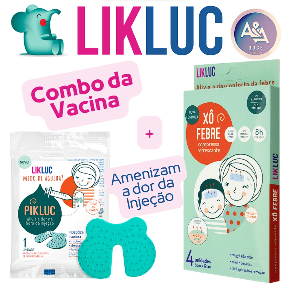 Kit febre 1 termômetro adesivo termo friends + 1 compressas refrescantes  fever friends em Promoção na Americanas