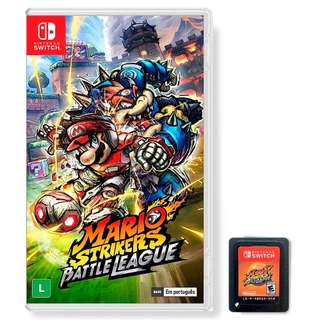 Jogo Mario Strikers Battle League Nintendo Switch Mídia Física