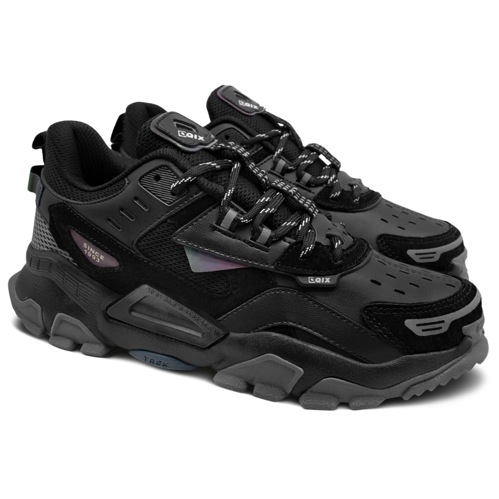 Tênis Qix Trek Preto Grafite