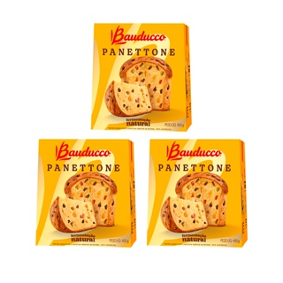Panettone Bauducco 400g Kit Presente - 3un