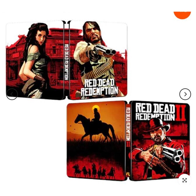 Steelbook RED DEAD REDEMPTION 1 & 2 For P4/P5