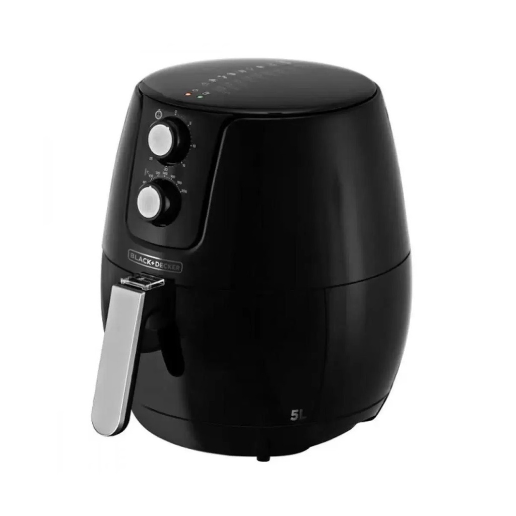 Fritadeira Sem Óleo Elétrica Air Fryer 5l 127V Black Decker Afm 5 - Black-Decker