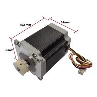Motor De Passo Nema 23hs 22kg - 03 Unidades ( Com Garantia )