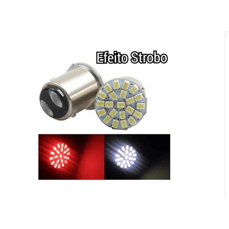 Lampada Led Stop Moto Strobo (pisca Ao Freiar)