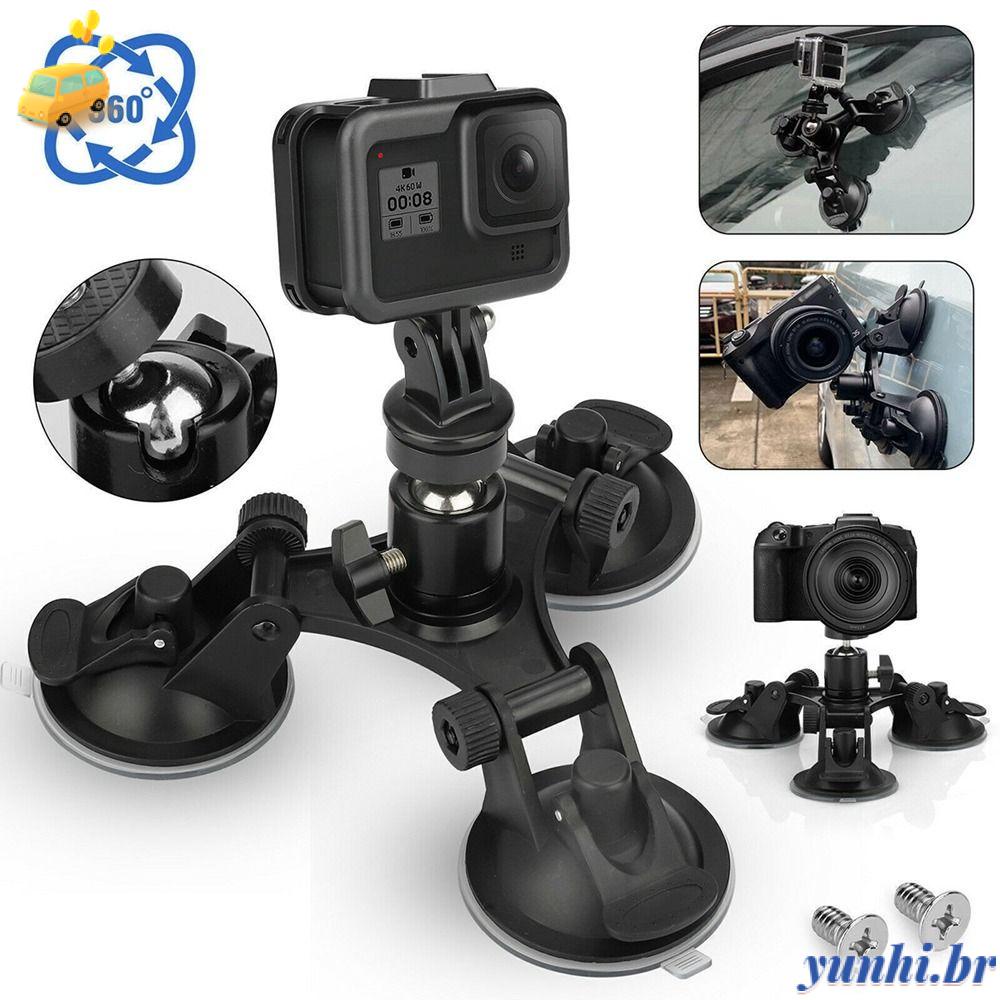 Suporte De Estabilizador De Câmera YUNHI Para Carro , Adaptador De Expansão DSLR , Acessórios Com Cabeça De Bola Estabilização DJI Osmo/Hero 10 9 8 7 6 5