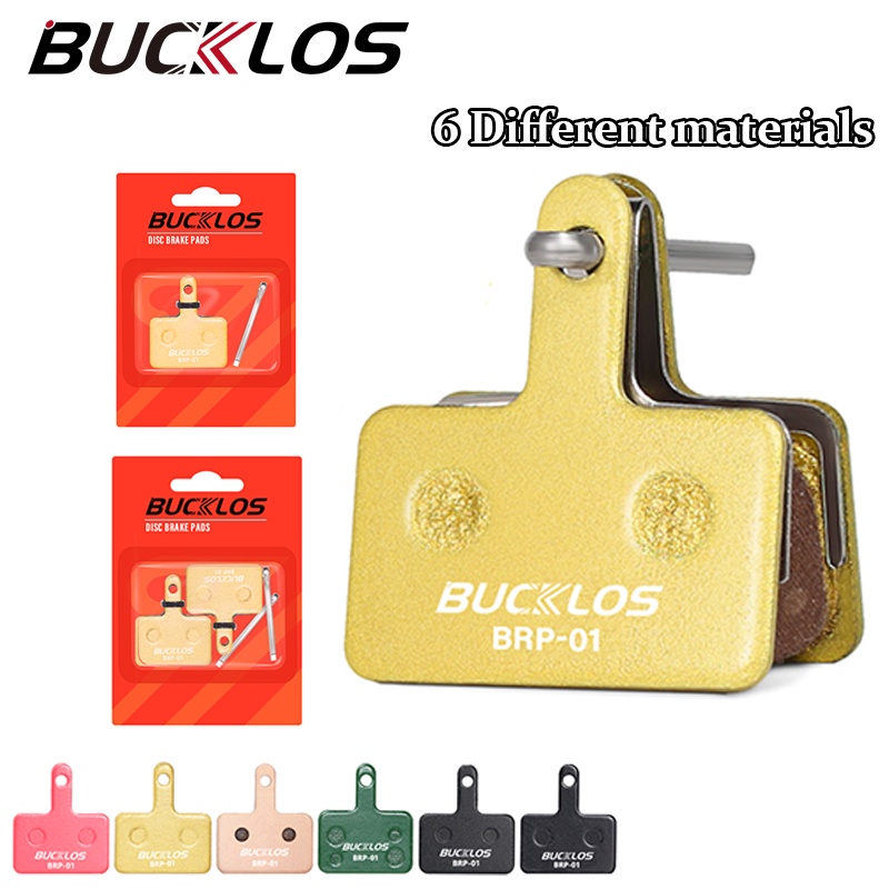 Bucklos Pastilhas De Freio Hidráulico À base De Cobre A Disco De Bicicleta Para Shimano Cerâmica Semi-Metálica Acessórios De