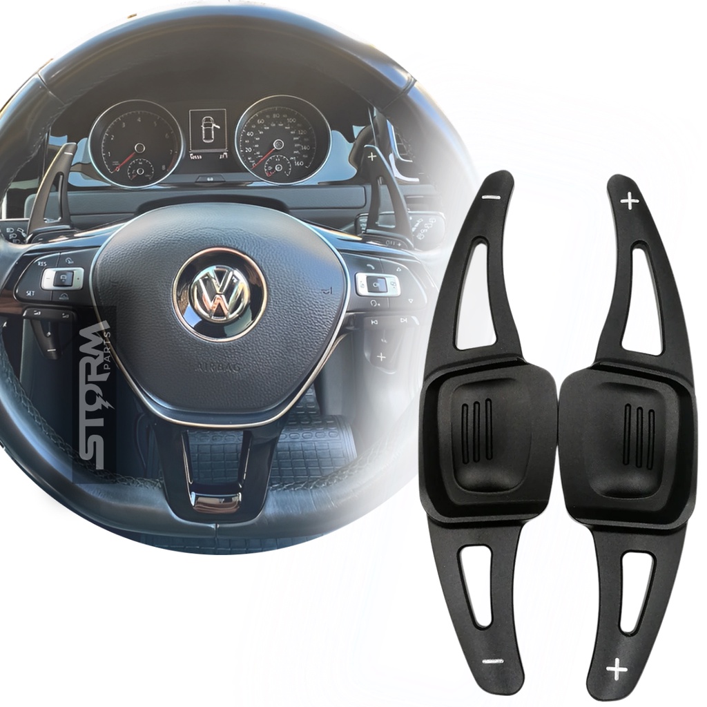 Extensor Borboleta Volante Cor Preto VW Golf Jetta Polo Virtus T-Cross ...