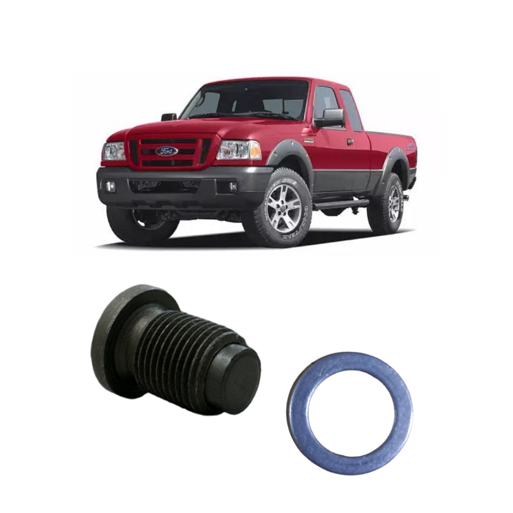 Bujão Magnético Do Cárter Ford Ranger Maxxion 3.0 + Arruela