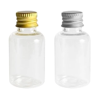 Frasco plástico 30 ml para água benta tampa metal (30 unid)