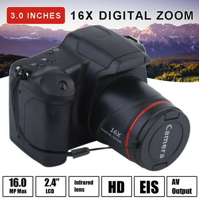 Câmera Digital Vlogging De Vídeo SLR 3.0 Polegadas 16x Zoom 1080P Ultra ...