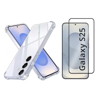 Capa Capinha Anti Impacto + Pelicula Para Samsung S25