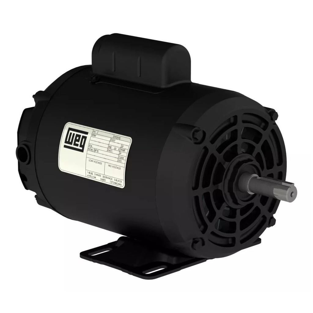 Motor Weg Monofásico 3cv 4P 110/220v b3d 14421152 Weg