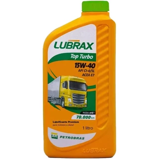 Óleo Mineral 15w40 Lubrax Top Turbo Ci-4 1 Litro