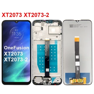 6.5" Tela Display One Fusion&One Fusion Plus Compativel XT2073-2 PAKF0002IN Frontal Lcd Com Aro