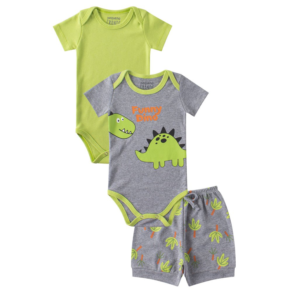 Kit Body de Bebê Feminino Lovely - Leninha Baby