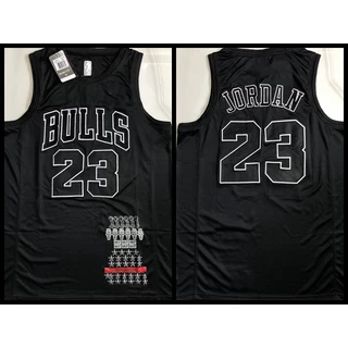 Camisa Chicago Bulls 23 Michael Preto Bordado Fechado Camiseta Mvp Basquetebol Versão Premium nba Jersey