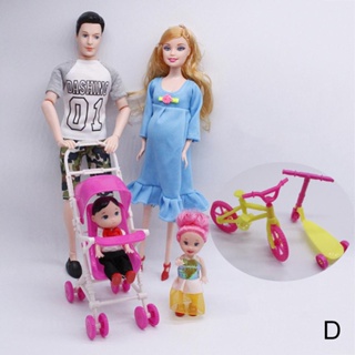 6 Pçs Feliz Família Kit Brinquedo Bonecas Grávida Babyborn Ken & Esposa Com  Mini Carrinho De Criança Carrinhos Para Bonecas Do Bebê Brinquedos Da  Criança Para O Presente Das Meninas - Bonecas - AliExpress