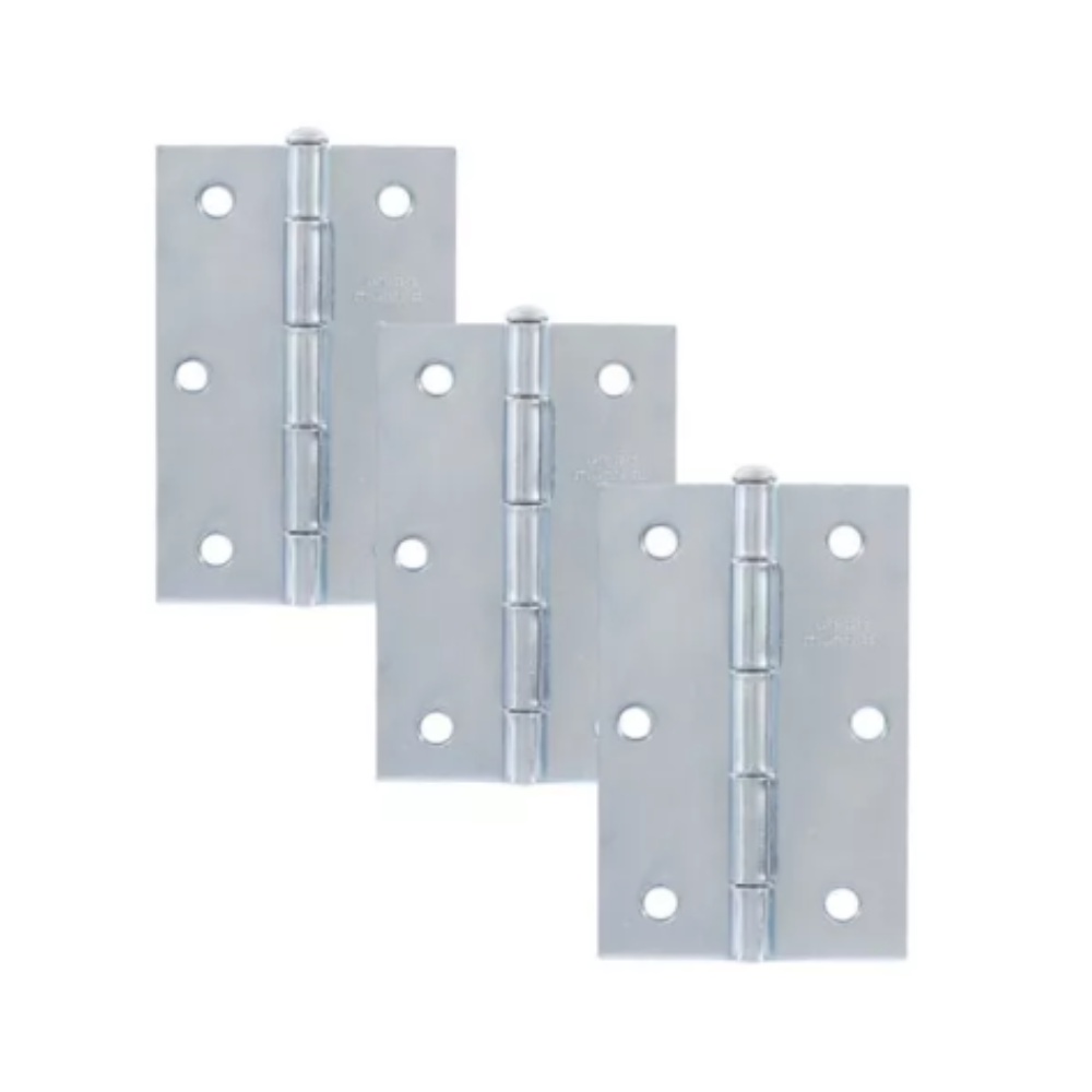 Dobradiça Aço 3" 3 unidades UNIAO