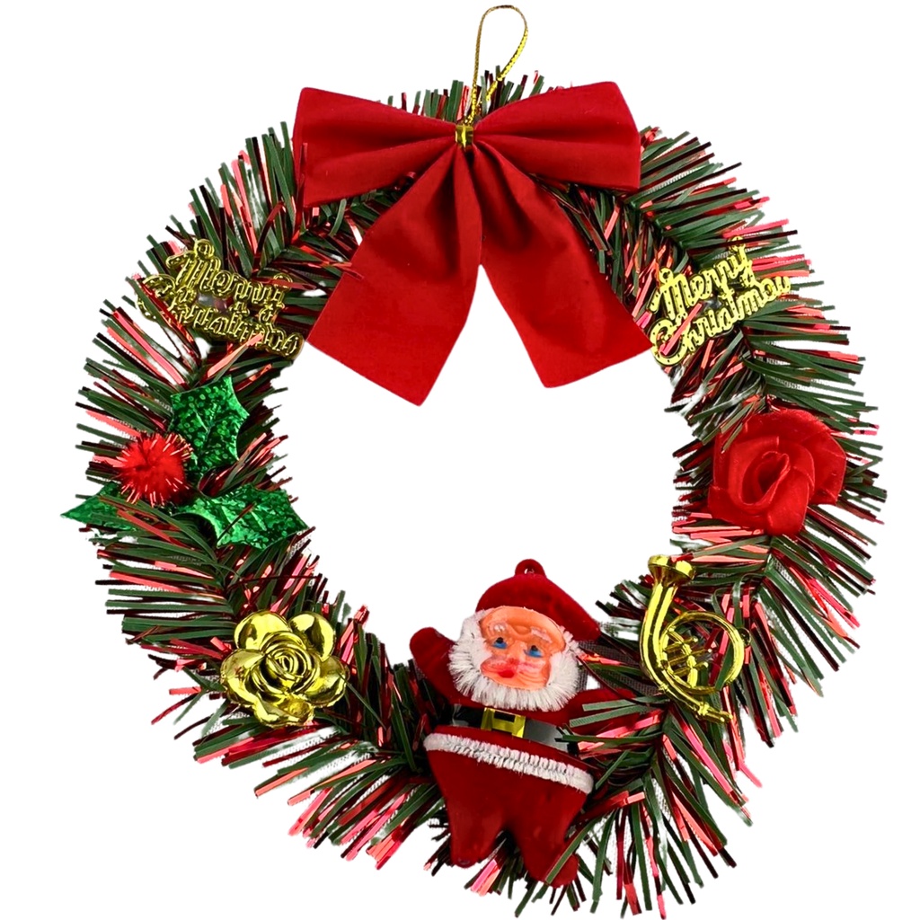 Guirlanda Natalina Enfeite Porta Natal Decoração