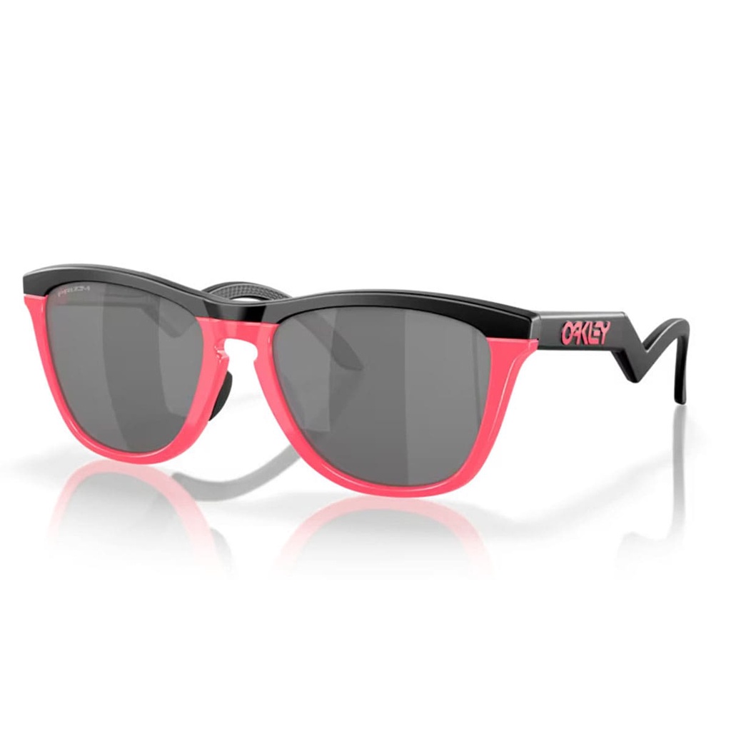 Óculos de Sol Oakley Frogskins Hybrid Matte Black Neon Pink Prizm Black Cód.92890455
