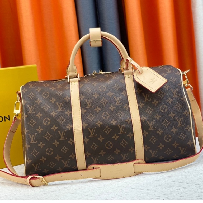 Louis * Vuitton Bolsa De Viagem Keepall 45 Grande Capacidade Bolsa De Viagem Para Homens