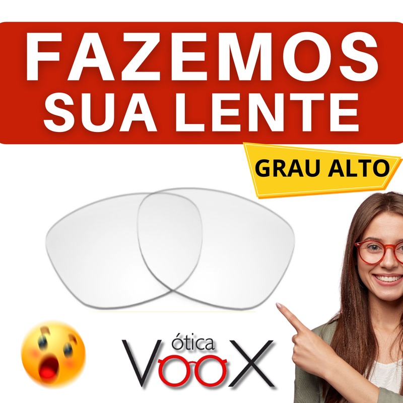 Par Lentes para grau ALTO miopia hipermetropia astigmatismo presbiopia lente com grau para armações fazemos seu oculos