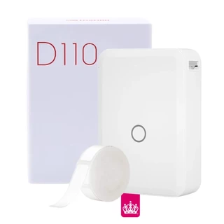Impressora de Etiquetas Niimbot D110 Portatil Recarregavel + 1 Rolo de Etiquetas