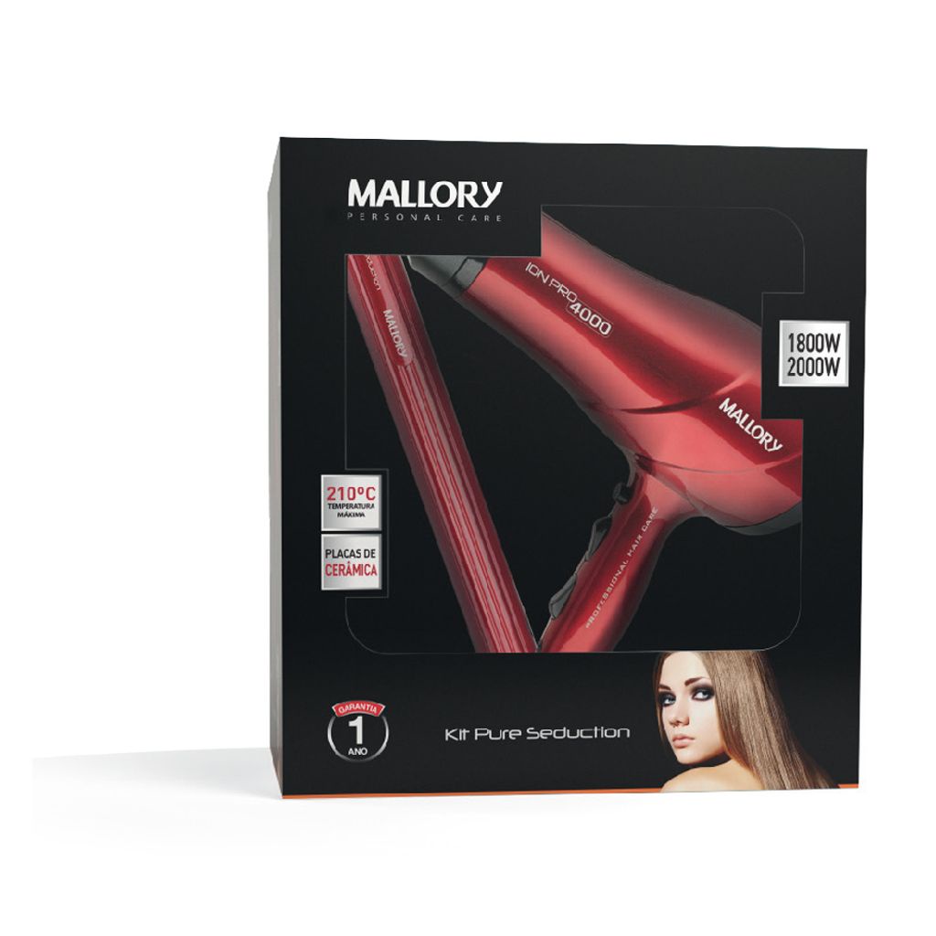 Kit Pure Seduction Mallory Bivolt | Shopee Brasil