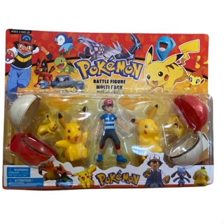Brinquedo de bolso para cosplay de crianças, boneco de pokemon elfo pikachu  pokeball 4 tamanhos